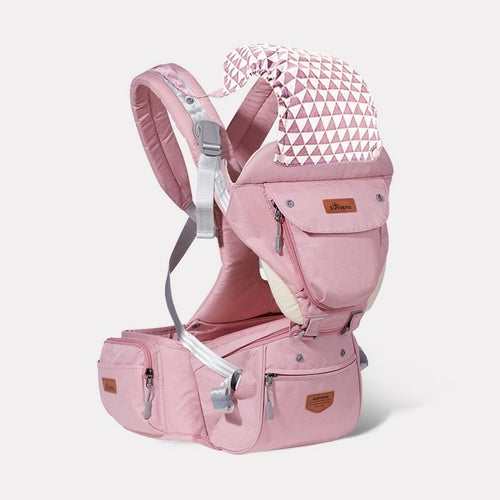 Ergonomic 3-in-1 Baby Carrier and Hipseat