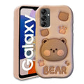 Cute Bear Holder Case Samsung A36 5G
